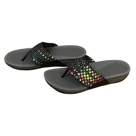 Baretraps Multicolored Wedge Sandal - Picture 1 of 10